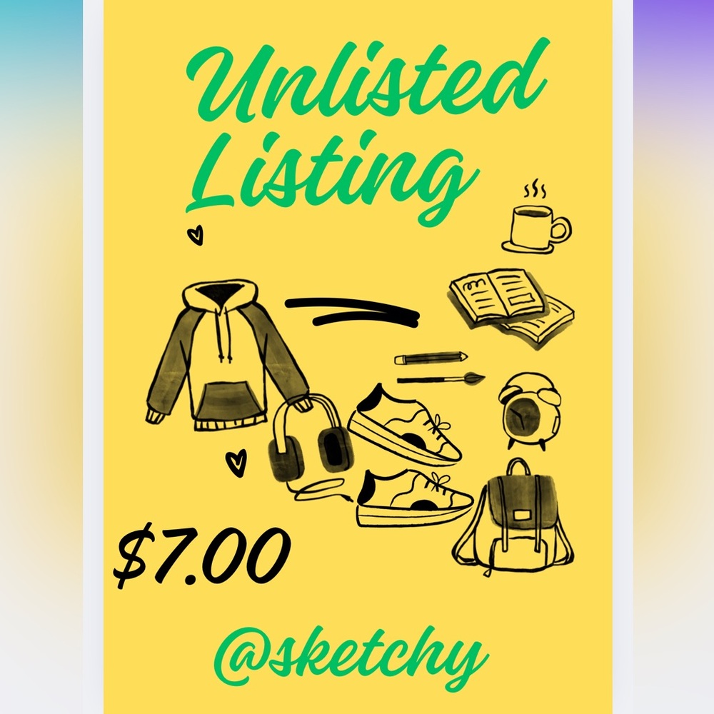 $7.00 Unlisted Inventory Listing